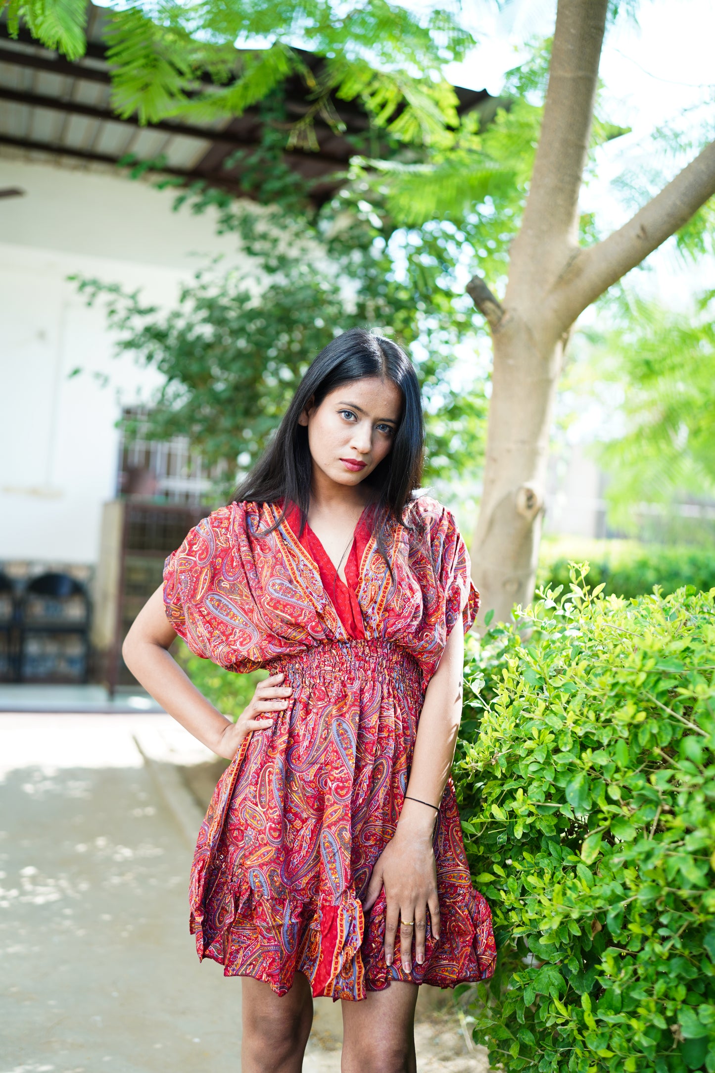 Red Short Summer Dress