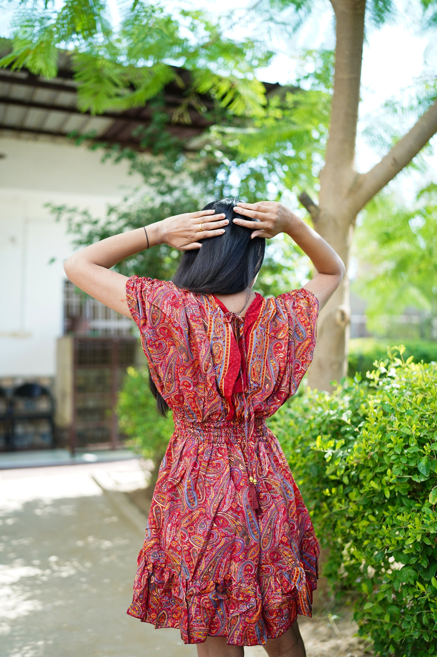 Red Short Summer Dress