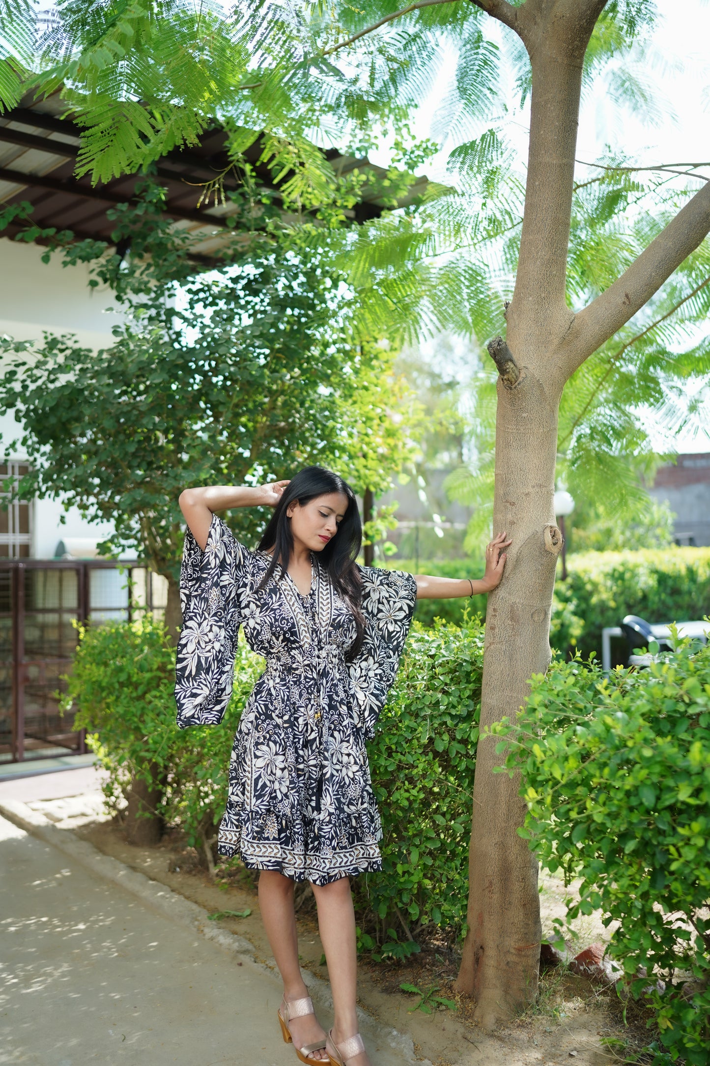 Black & White Summer Dress