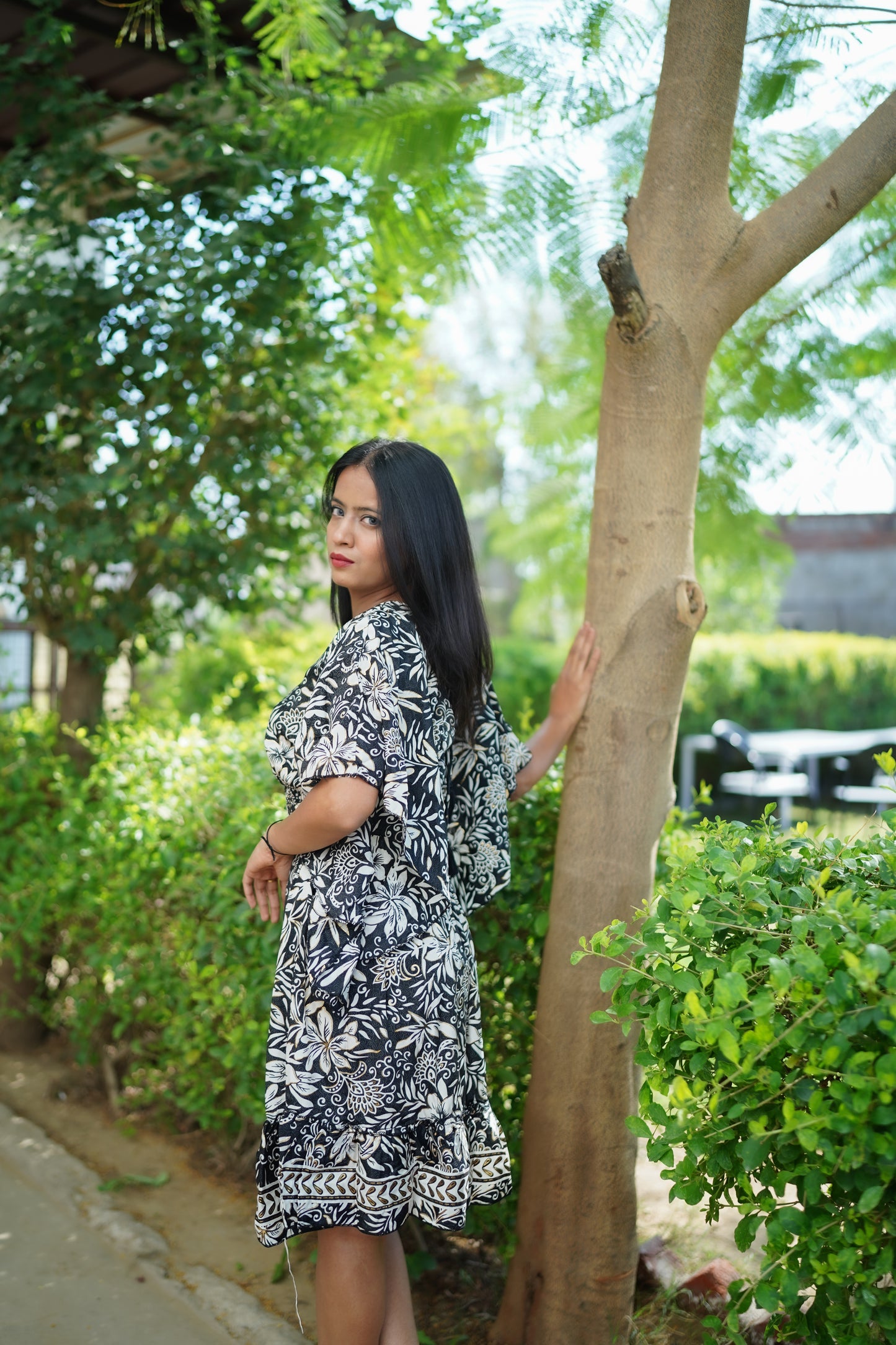 Black & White Summer Dress