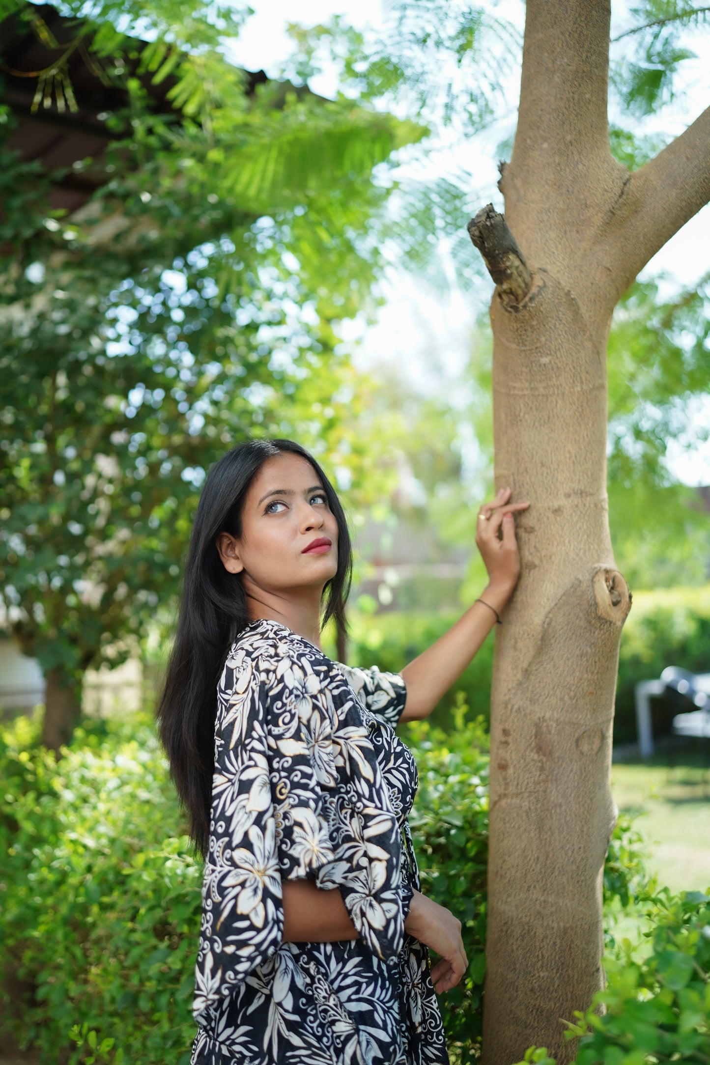 Black & White Summer Dress