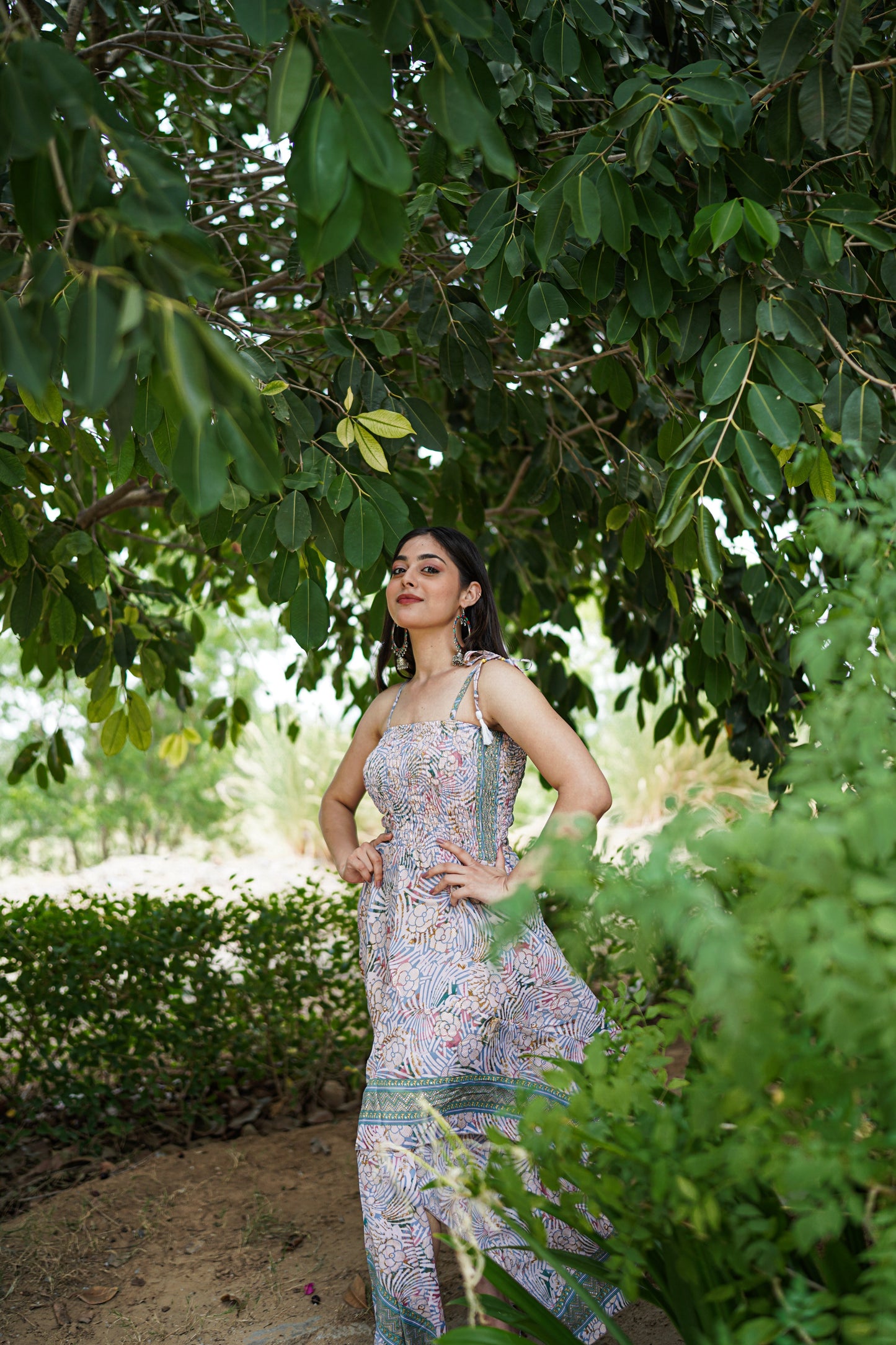 Light Pink Long Summer Dress