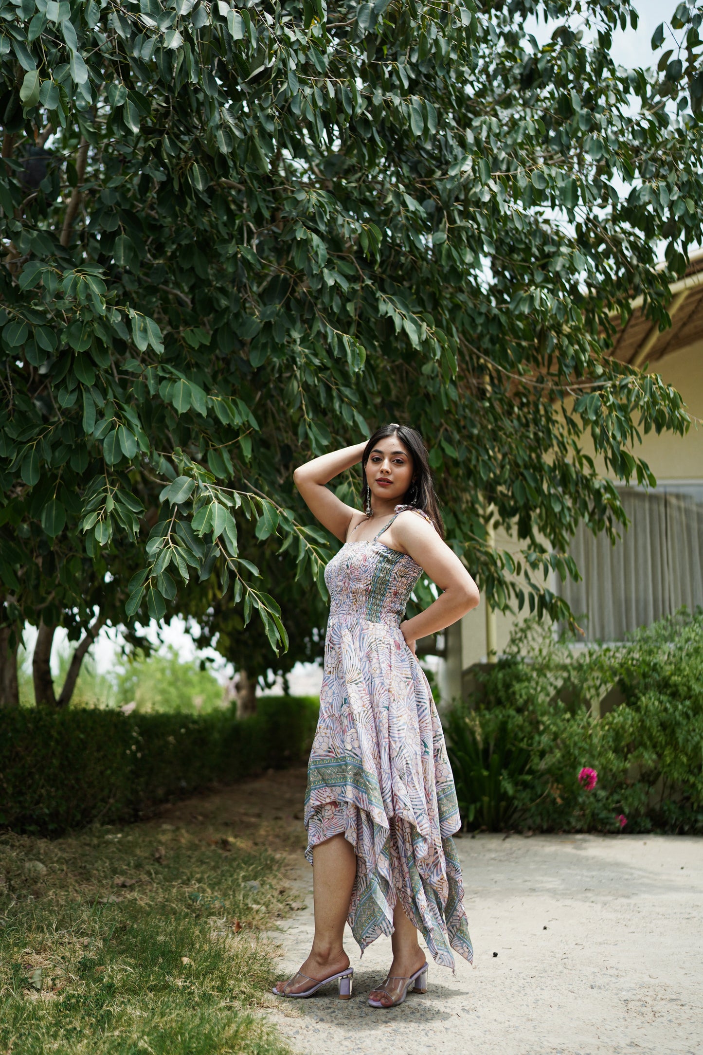 Light Pink Long Summer Dress