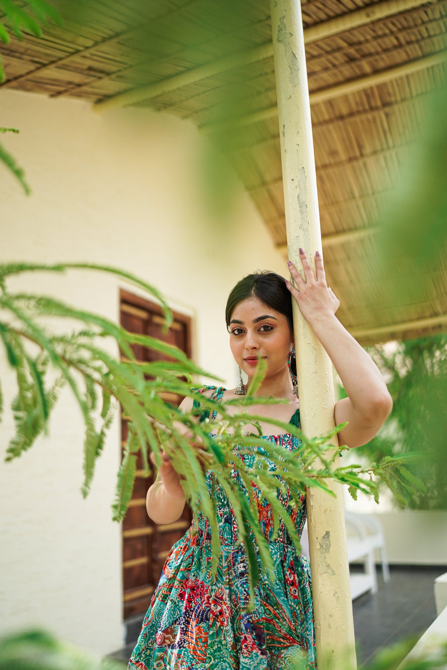 Green Long Summer Dress